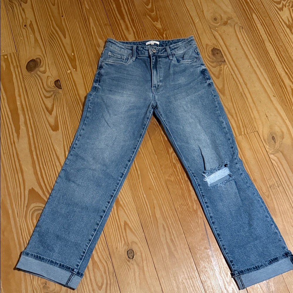 STS Blue Distressed Straight Leg Jeans
